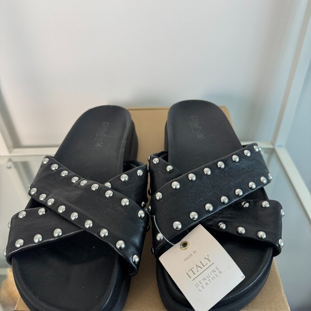 Cristina Francini Leather Sandal